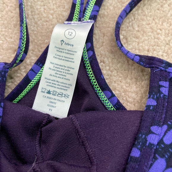 Ivivva tank top size 12 - Picture 3 of 3